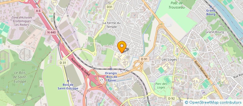 localisation de l'entreprise CITOYENS AGITES à RIS ORANGIS