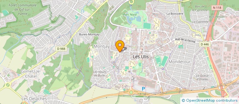localisation de l'entreprise CITOYENS ECOLOGISTES ET SOLIDAIRES à LES ULIS