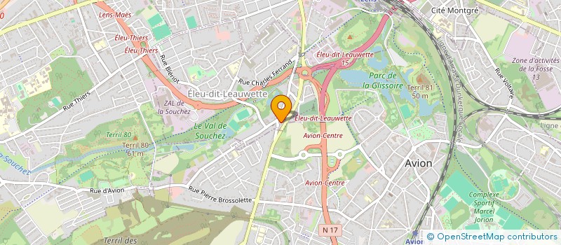 localisation de l'entreprise CITOYENS ENGAGES POUR ELEU  ELEU-DIT-LEAUWETTE