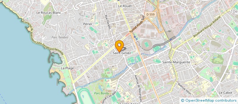 localisation de l'entreprise CITOYENS REFLECHIR ENSEMBLE AGIR à MARSEILLE