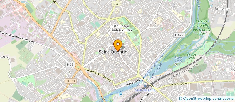 localisation de l'entreprise CITRA VOYAGES à SAINT-QUENTIN