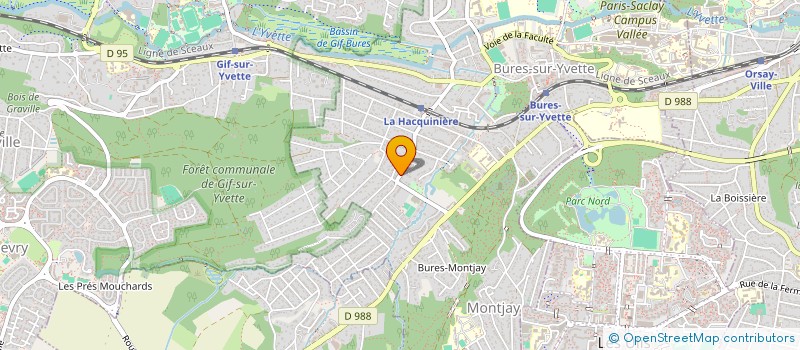 localisation de l'entreprise CITRAN à BURES-SUR-YVETTE