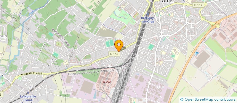 localisation de l'entreprise CITRINE à BRETIGNY-SUR-ORGE