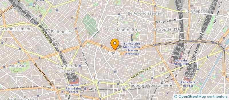 localisation de l'entreprise CITRIQ à SAINT-OUEN-SUR-SEINE