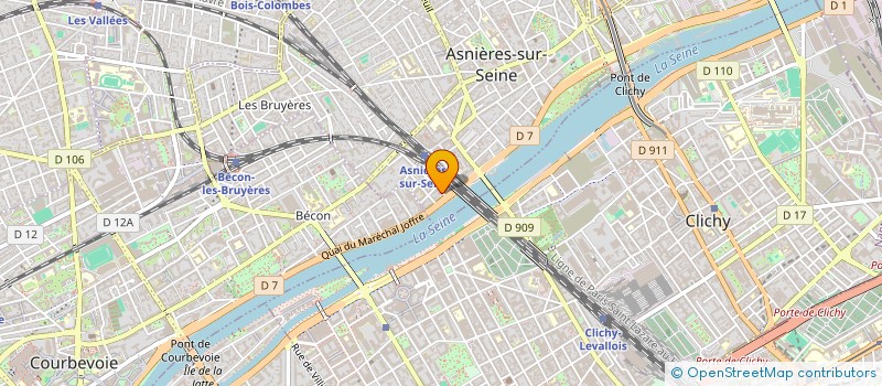 localisation de l'entreprise CITRON à ASNIERES-SUR-SEINE