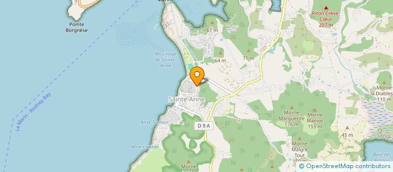 localisation de l'entreprise CITRON  SAINTE-ANNE