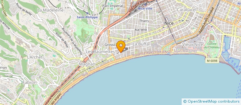 localisation de l'entreprise CITRON BEAUTE à NICE