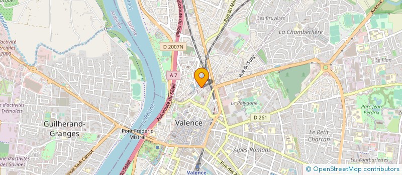 localisation de l'entreprise CITRON BIEN à BOURG-LES-VALENCE