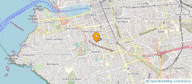 localisation de l'entreprise CITRON ET PANELA à MARSEILLE