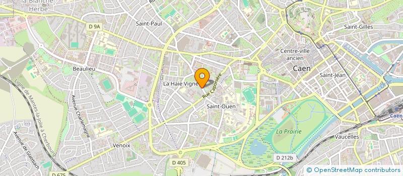 localisation de l'entreprise CITRON, GINGEMBRE ET CURCUMA à CAEN