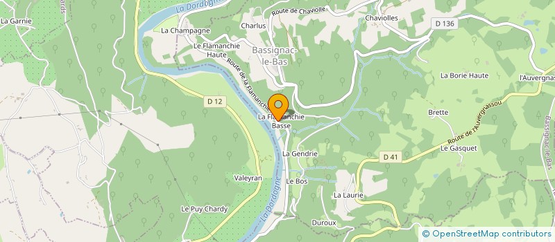 localisation de l'entreprise CITRON & PAPILLON  BASSIGNAC-LE-BAS