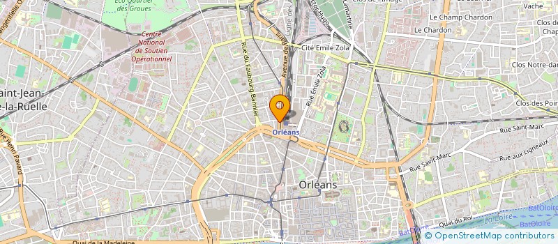 localisation de l'entreprise CITRONELLE à ORLEANS