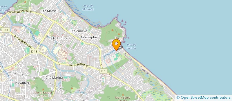 localisation de l'entreprise CITRONELLE D'ANTAN  CAYENNE