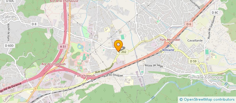 localisation de l'entreprise CITS (CONSEIL INGENIERIE TECHNOLOGIES SERVICES) à BOUC-BEL-AIR