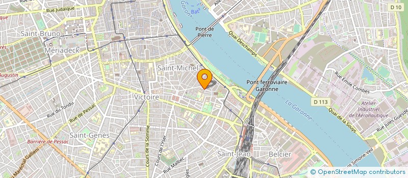 localisation de l'entreprise CITTONE SAS à BORDEAUX