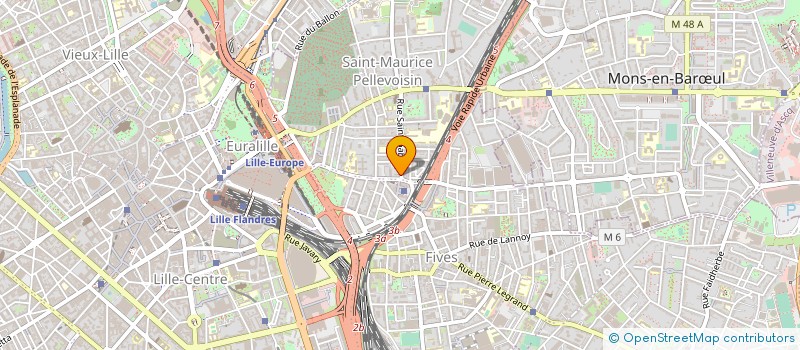 localisation de l'entreprise CITY 2020 à LILLE