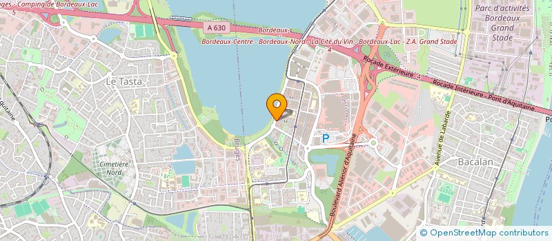 localisation de l'entreprise CITY 33 IMMO  BORDEAUX