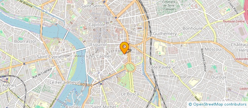 localisation de l'entreprise CITY 7 à TOULOUSE
