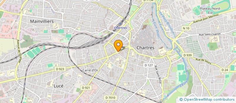 localisation de l'entreprise CITY AND CO EYES à CHARTRES