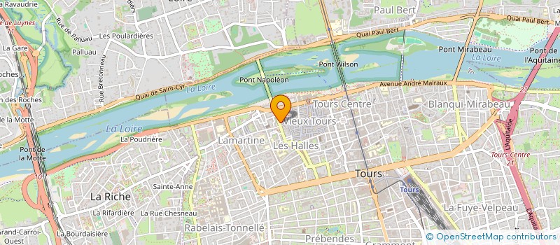 localisation de l'entreprise CITY AND CO VMI  TOURS