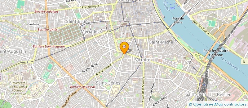 localisation de l'entreprise CITY BAG  BORDEAUX