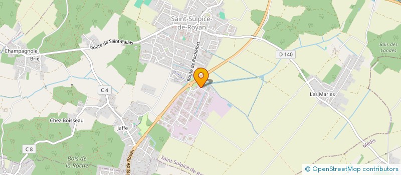 localisation de l'entreprise CITY BIKE  LE GUA