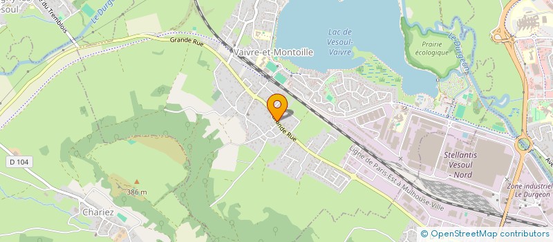 localisation de l'entreprise CITY-BIKE  NOIDANS-LES-VESOUL