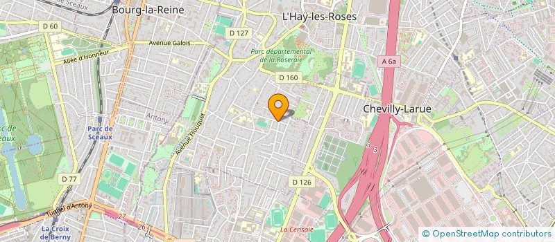 localisation de l'entreprise CITY BTP à L'HAY-LES-ROSES