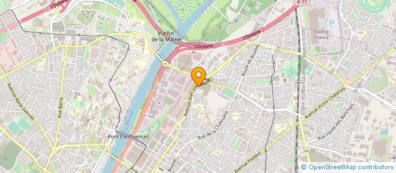 localisation de l'entreprise CITY CASH ST SERGE  ANGERS