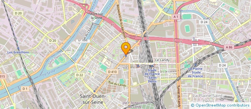localisation de l'entreprise CITY CLEAN  SAINT-DENIS