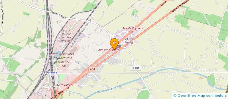 localisation de l'entreprise CITY CONSTRUCTIONS à ALIXAN