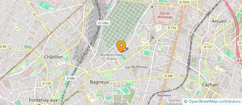 localisation de l'entreprise CITY CRUISE à BAGNEUX