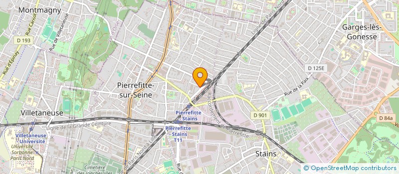 localisation de l'entreprise CITY DIS à PIERREFITTE-SUR-SEINE