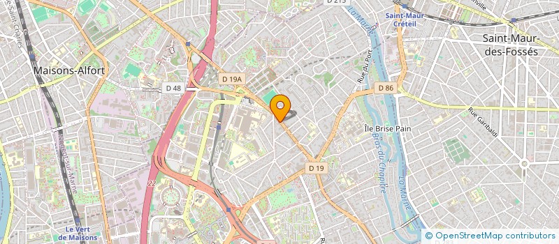 localisation de l'entreprise CITY DISTRIB à CRETEIL
