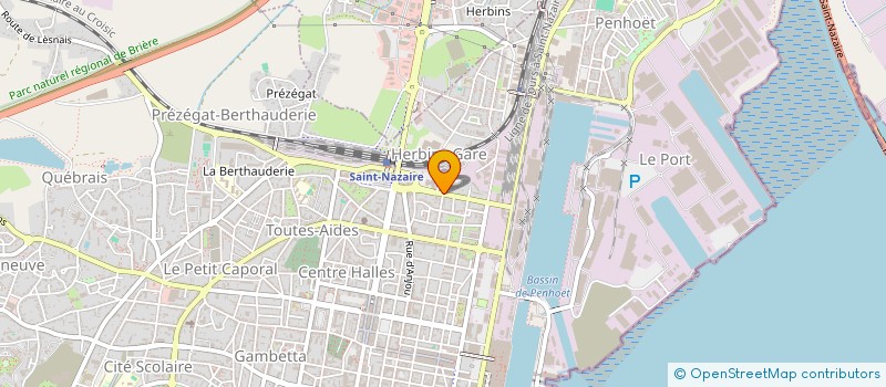 localisation de l'entreprise CITY DRIVE à SAINT-NAZAIRE