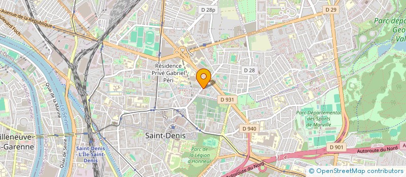 localisation de l'entreprise CITY DRIVE  SAINT-DENIS