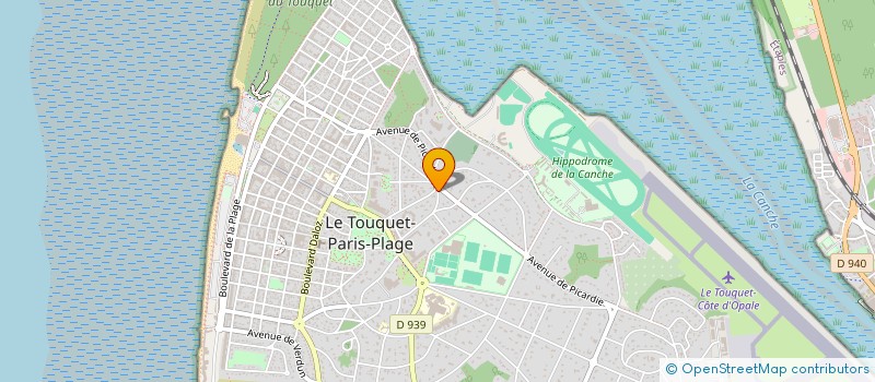 localisation de l'entreprise CITY ET SEA IMMOBILIER à LE TOUQUET-PARIS-PLAGE