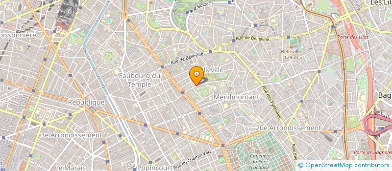 localisation de l'entreprise CITY EUROTEL  PARIS