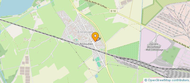 localisation de l'entreprise CITY FOOD  ISTRES