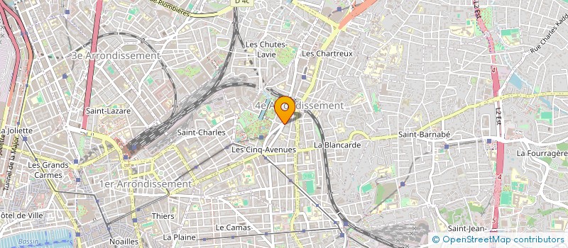 localisation de l'entreprise CITY GAMES à MARSEILLE