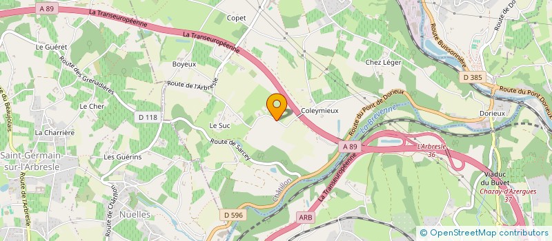 localisation de l'entreprise CITY GONES  CHATILLON