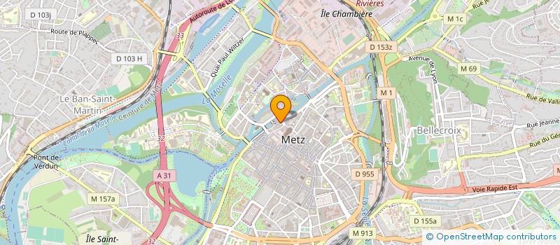 localisation de l'entreprise CITY HEART DEVELOPPEMENT  METZ