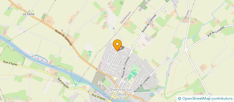 localisation de l'entreprise CITY-IMMO à QUESNOY-SUR-DEULE