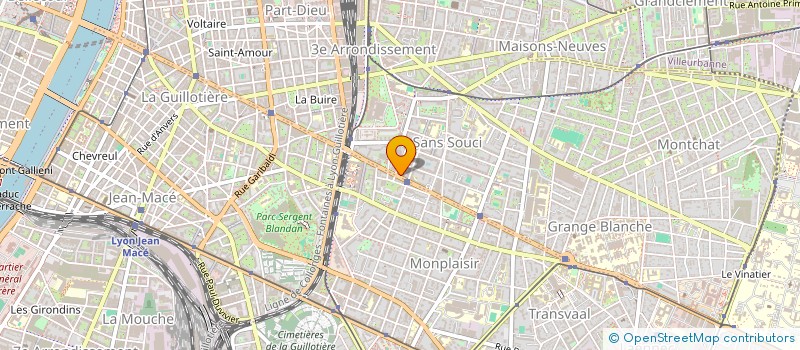 localisation de l'entreprise CITY IMMO  LYON