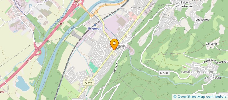 localisation de l'entreprise CITY IMMOBILIER  VILLARD-BONNOT