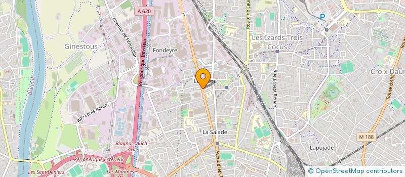 localisation de l'entreprise CITY IMMOBILIER à TOULOUSE