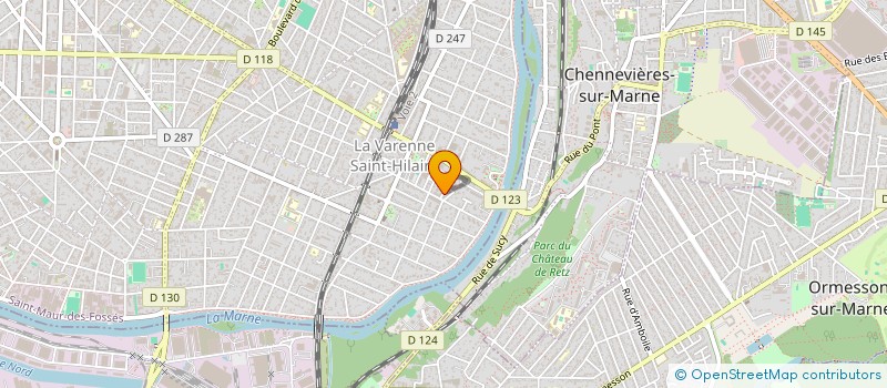 localisation de l'entreprise CITY INVEST à SAINT-MAUR-DES-FOSSES