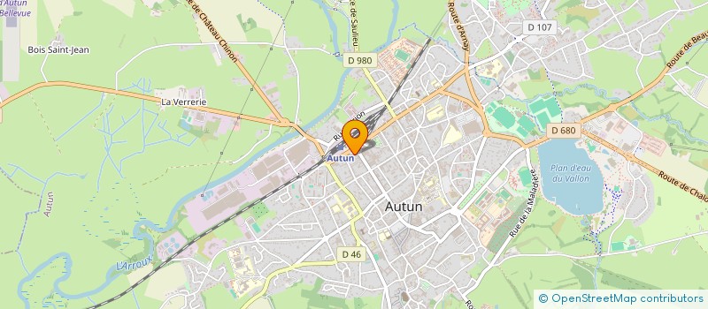 localisation de l'entreprise CITY KEBAB à AUTUN