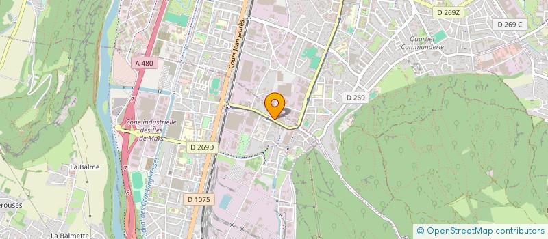 localisation de l'entreprise CITY KEBAB  LE PONT-DE-CLAIX