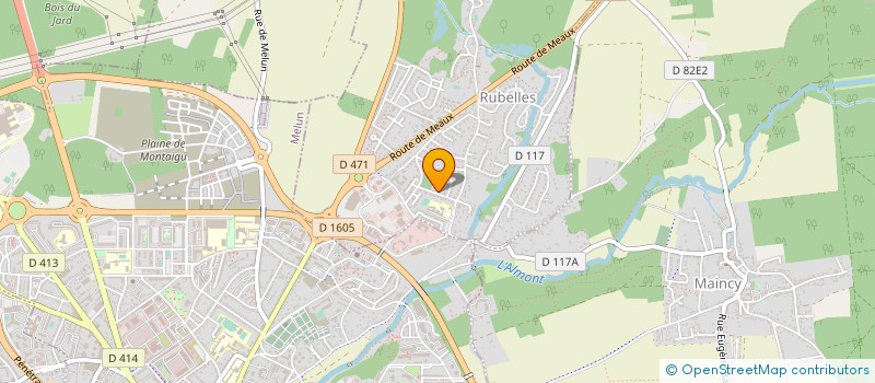 localisation de l'entreprise CITY LIGHT MOTO  RUBELLES